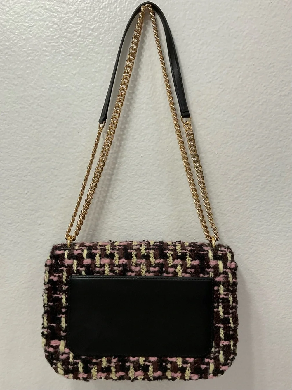 NWT Tory Burch Tweed Shoulder Bag - Picture 6 of 14